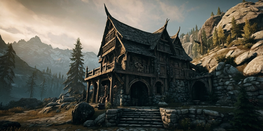 Elder Scrolls V Skyrim online game